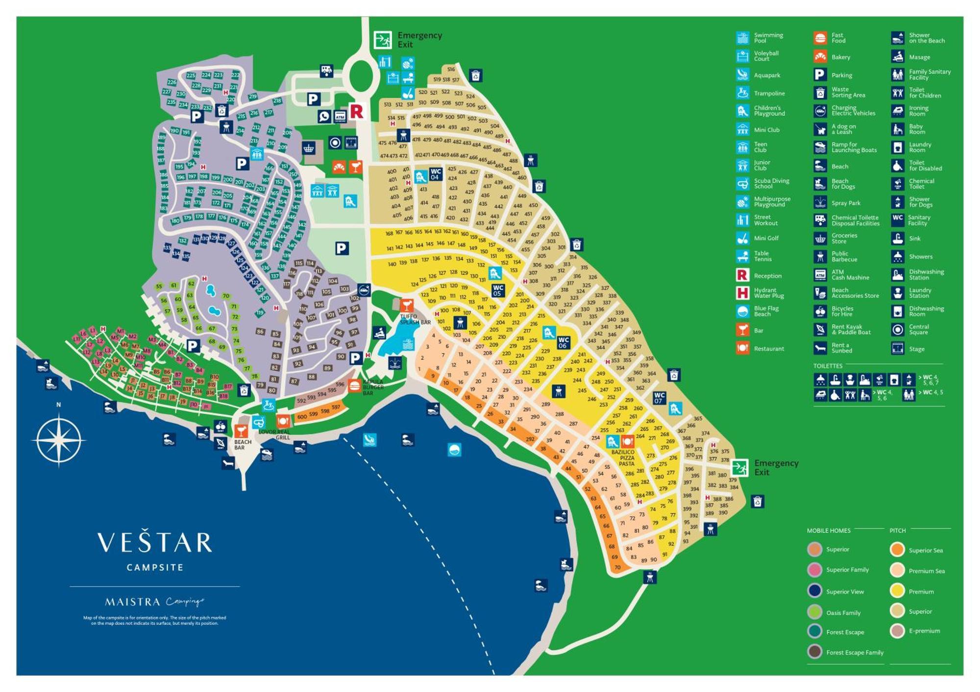Maistra Camping Vestar Pitches Rovinj Luaran gambar